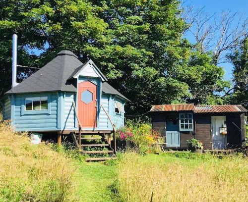 Looe Chalet De Esquí | Cabin and shepherds hut in Rural Cornwall for 2-6