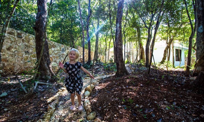 Macario Gómez Cama Y Desayuno | Cabaña en el bosque maya "Gemela 2"