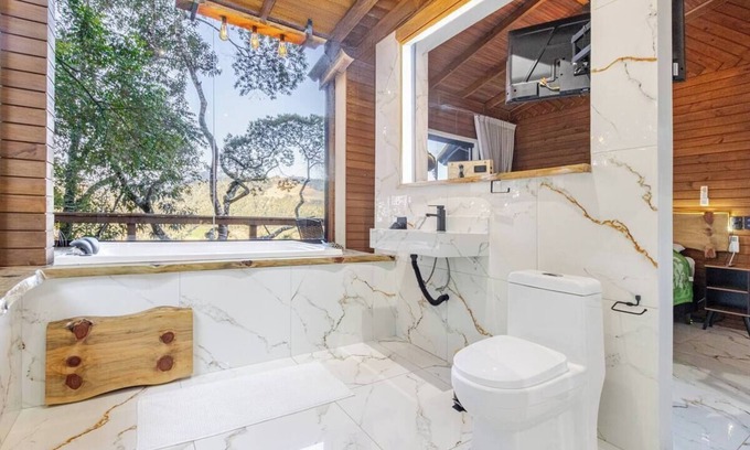 Alfredo Wagner Cabina | Cabin in Alfredo Wagner, an ideal place to reconnect with loved ones.