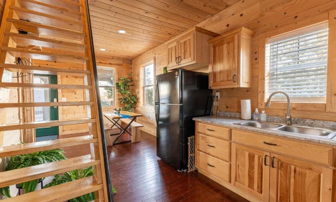 Bryant Casa | Cabin in the Sky with an outdoor kitchen