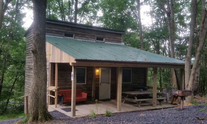 Huntingdon Cabina | Cabaña en el bosque cerca del lago y Raystown Allegrippas Trail!