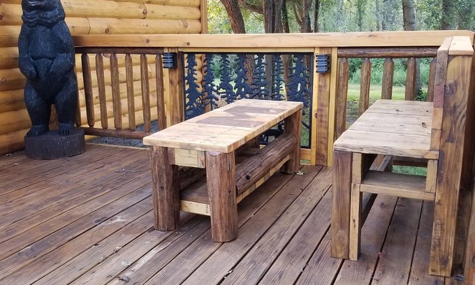 Boyne Falls Cabina | Cabin on the river