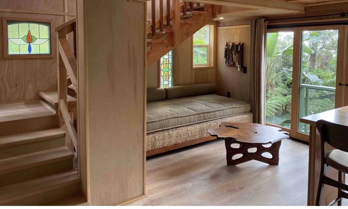 Kailua-Kona Cabina | Cabin Treehouse in the Hawaiian Cloud Forest