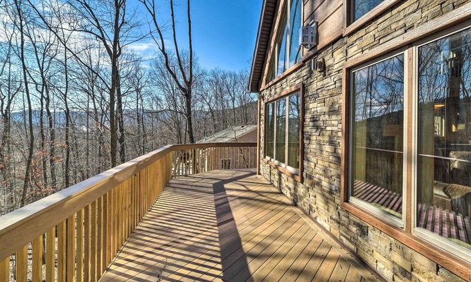 Massanutten Cabina | Cabin w/ Mtn View, 4 Mi to Massanutten Resort
