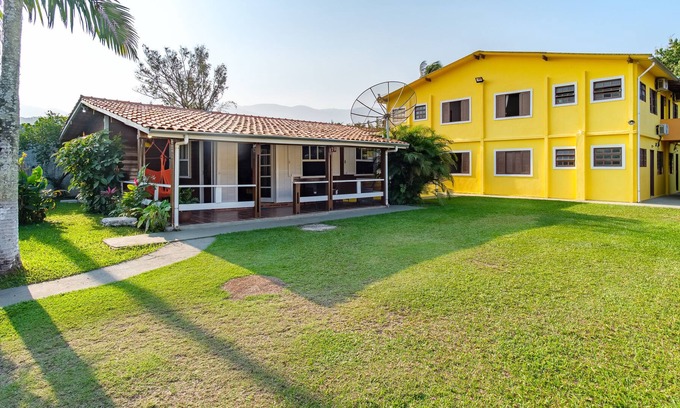 Maranduba Chalet De Esquí | Cabañas con aire acondicionado a 100 metros de la playa Maranduba, Ubatuba