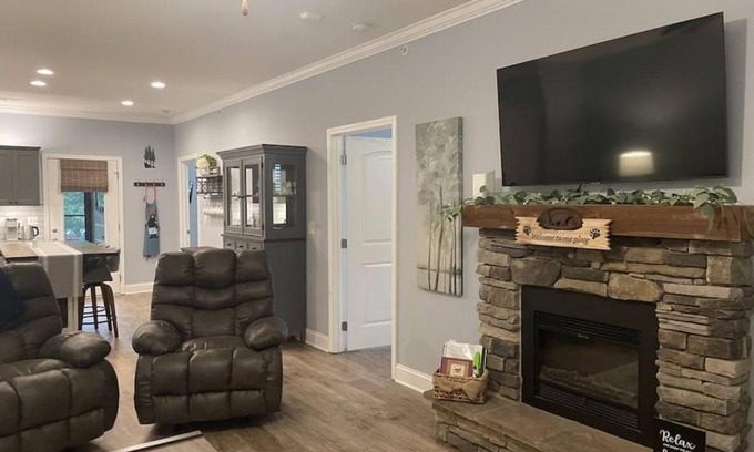 Townsend Casa | Cades Cove Paradise SoftTub Spa Fireplace
