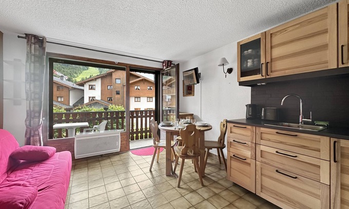 Les Carroz-d'Araches Apartamento | CAL02 - Studio 4 Pers centre des Carroz