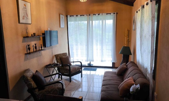 Toro Amarillo Cabina | Calas Lodge: Quiet cabin, surrounded by nature and beautiful landscapes.