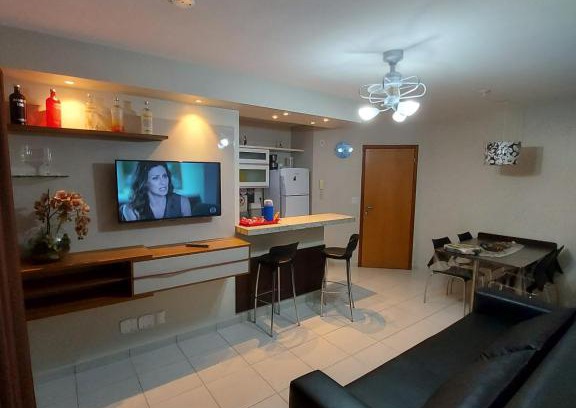 J Jeriquara Apartamento | Caldas Novas - Prive das Thermas II - Apt 2 Qts suíte vista PQ AQUÁTICO