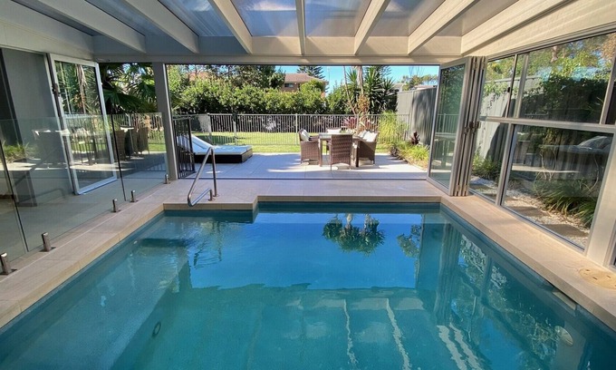Callala Beach Casa | Callala Beach Winter escapes with indoor pool and spa