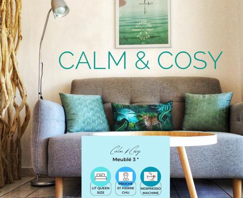 Saint-Pierre De La Reunion Apartamento | Calm & Cosy, magnifique T1 proche CHU