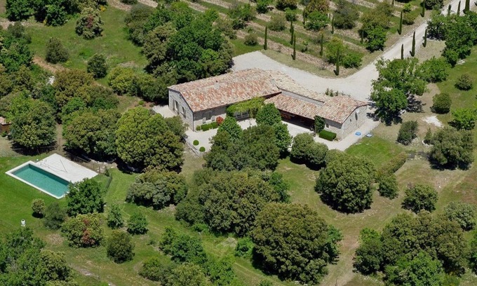 Buoux Casa | Encanto Independiente Stony Casa con piscina y vistas a la montaña