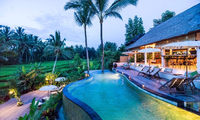 Kutuh Kaja Hotel | Calma Ubud Suite & Villas - Rice Fields View, Infinity Pool !