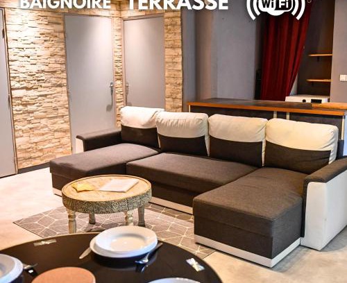 Bellerive-sur-Allier Apartamento | Calme et terrasse privée près de Vichy