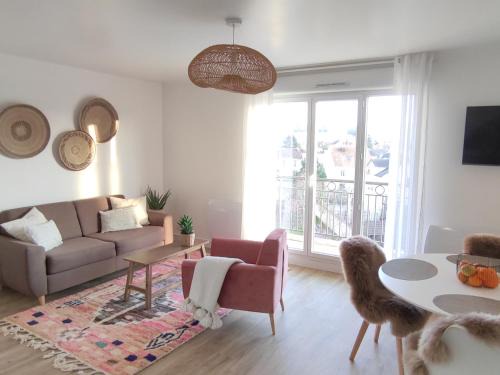 Poissy Apartamento | Calme et verdure à Poissy 50 m2 parking terrasse