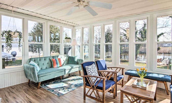 Cambridge Casa | Cambridge Home w/ Private Dock ~ 4 Mi to Dtwn
