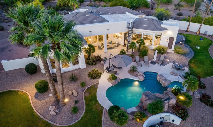 Palm Canyon Casa | Finca recientemente remodelada en Paradise Valley (Scottsdale)