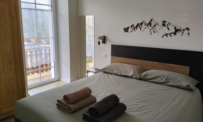 Tesero Apartamento | Camera con bagno privato