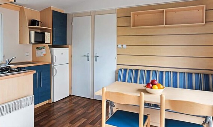 La Boissiere-de-Montaigu Casa | Camping Coeur de Vendée **** - Acogedora casa móvil de 3 habitaciones para 5 personas
