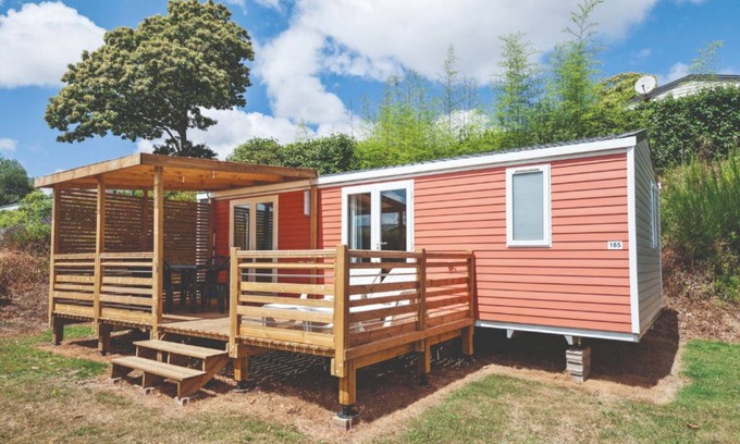 Landudec Casa | Camping éco-responsable | Mobil-home Family TV 6p