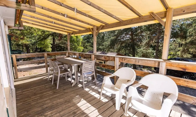 Gap Chalet De Esquí | Camping Alpes Dauphiné **** - Chalet Havitat 2 bedrooms 35m² 6 people