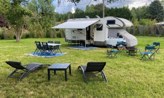 Le Vaudoue Casa | Camping car au Charme de la Forêt. Forêt des Trois Pignons. Le Cul du Chien.