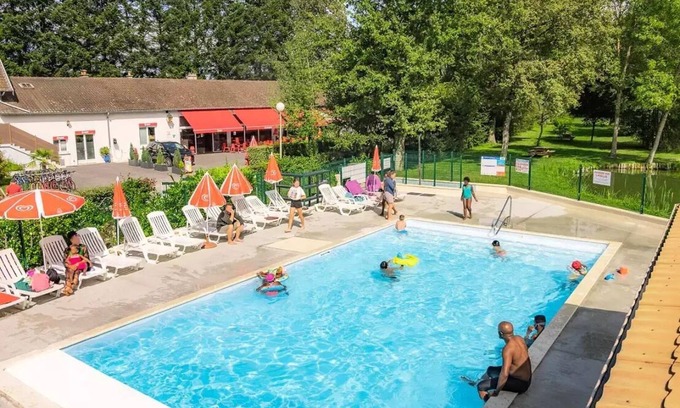 Touquin Casa | Camping Country Park Les Etangs Fleuris* - Mobile home Select TV LV Clim Plancha 4 Rooms 6 people