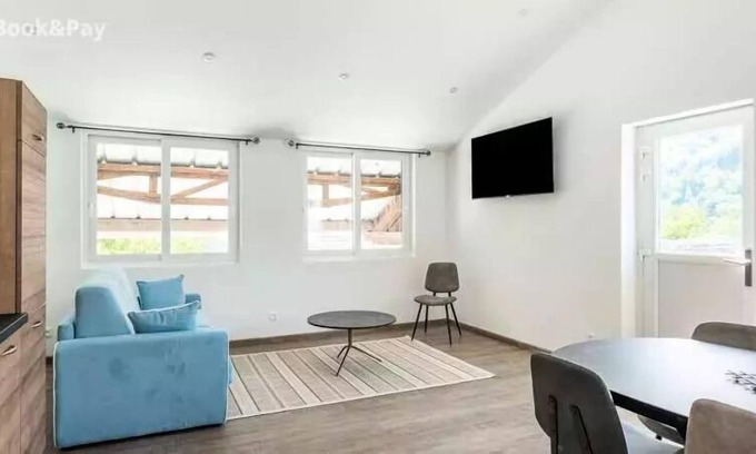 Jumieges Apartamento | Camping de la Seine & SPA**** - Coeur de lion 2-room apartment for 2/4 people