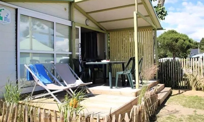 Asserac Chalet De Esquí | Camping Domaine de Pont Mahé *** - Chalet Némo 3 habitaciones 2/4 personas