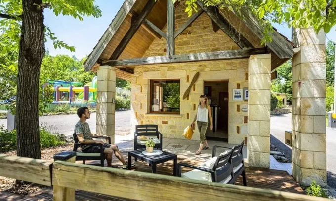 Cenac-et-Saint-Julien Casa | Camping Romanée Le Lou Castel**** - 4-room mobile home for 6 people