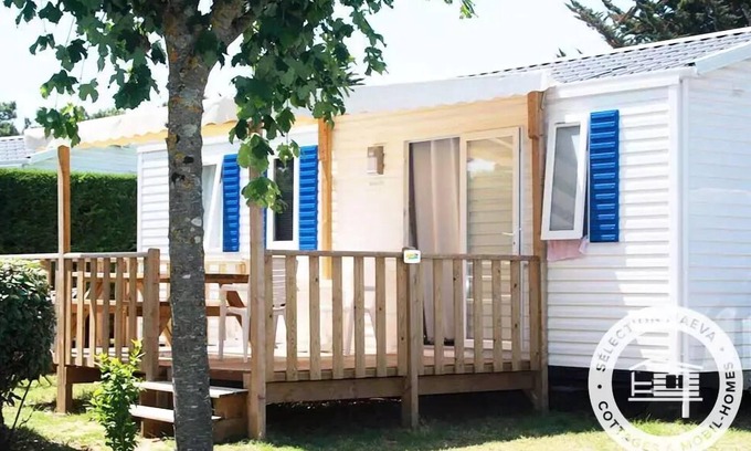 Domino Casa | Camping l'Anse des Pins **** - Maeva Camping - Mobil Home Grand Confort 4 habitaciones 6/8 personas