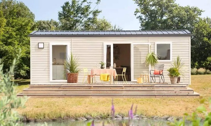 Carennac Casa | Camping l'Eau Vive **** - Cottage Family Grand Luxe 3 ch 6 persons