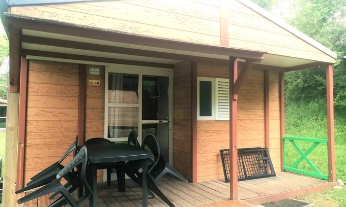 Saint-Gaultier Chalet De Esquí | Camping L'Oasis du Berry **** - Chalet PREMIUM (arrival Saturday) 5 people