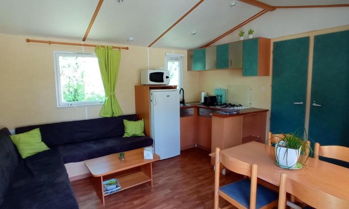 Limogne-en-Quercy Otro | CAMPING LE BEL AIR Mobil home L'OLIVIER 4 personnes