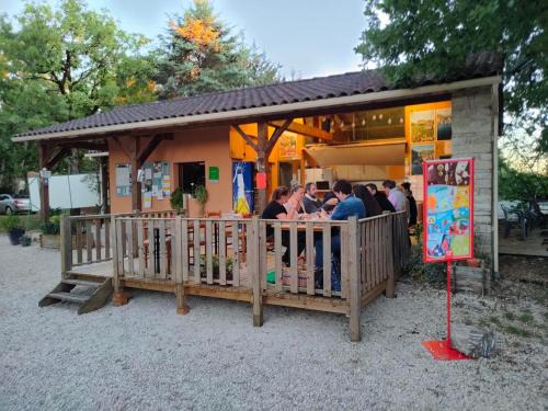 Limogne-en-Quercy Otro | CAMPING LE BEL AIR mobil home LE CORNOUILLER 4 personnes