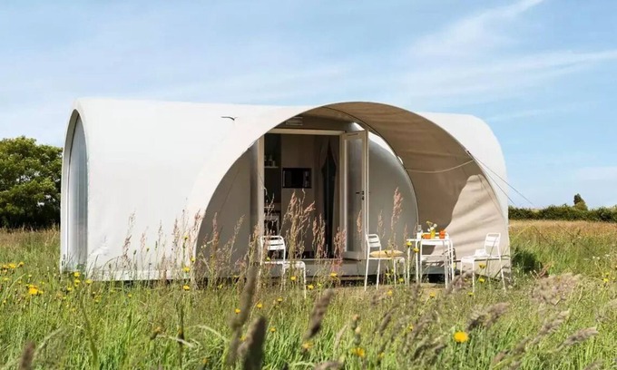Marcillac-Saint-Quentin Casa | Camping Le Pont de Mazerat **** - Coco Sweet mobile home: unusual and comfortable for 4 people