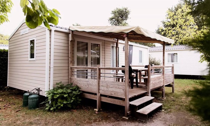 Saint-Laurent-de-Medoc Casa | Camping Le Paradis **** - Mobile home "Jasmin" 2 bedrooms DIM - SUN 4 people