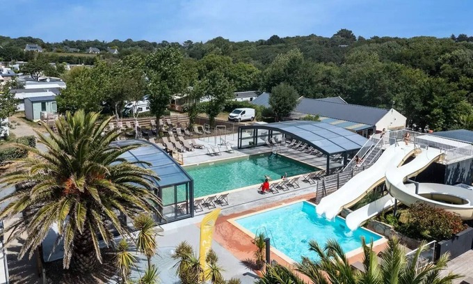 Clohars-Carnoet Casa | Camping du Kérou **** - Grand Comfort 3-home mobile home 4/6 people