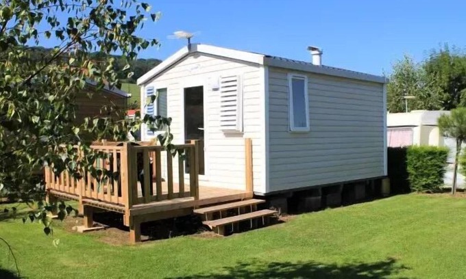 Hautot-sur-Mer Casa | Camping Le Marqueval *** - Casa móvil 2 habitaciones 2 Personas
