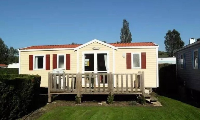 Hautot-sur-Mer Casa | Acampar Marqueval *** - Casa móvil 4 habitaciones 6 personas