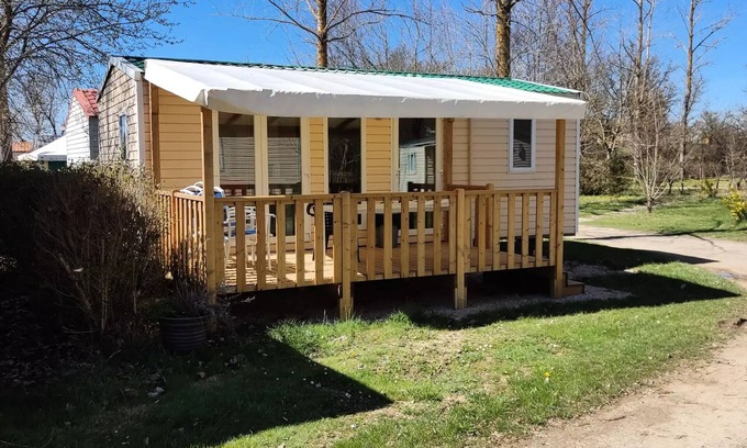 Recoules-Previnquieres Casa | Camping Le Plô *** - Casa Móvil 3 Habitaciones 4 Personas