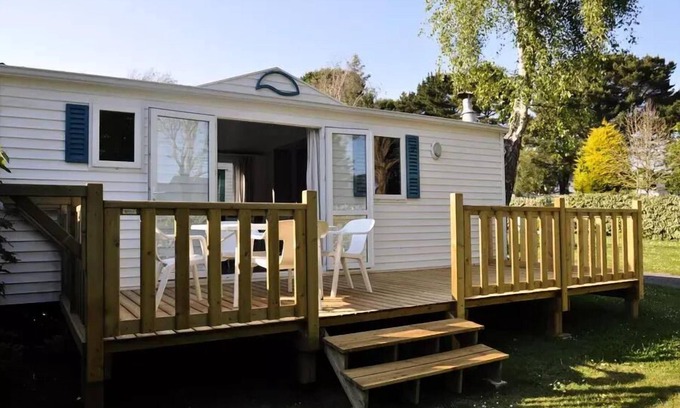 Nevez Casa | Camping **** Raguenès Beach - Casa móvil 3 Habitaciones 4 Personas