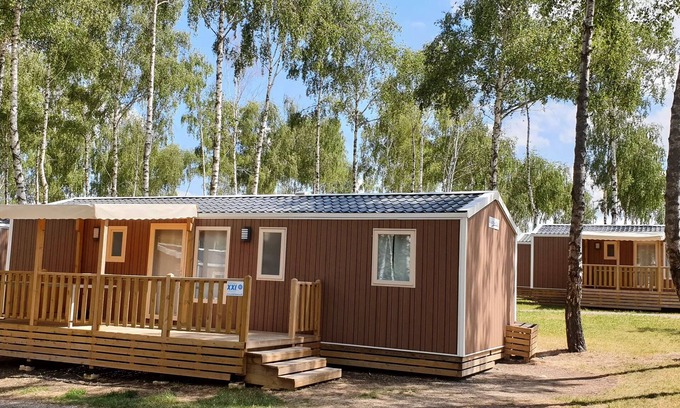 Chatel-Guyon Casa | Camping Ranch Volcans *** - Mobil Home 5 Habitaciones 10 Personas