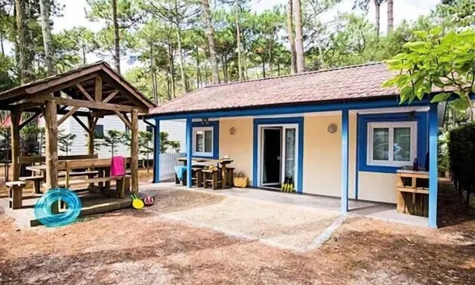 Messanges Chalet De Esquí | Camping Le Vieux Port ***** - casa móvil del espacio de 3 habitaciones 4/6 personas