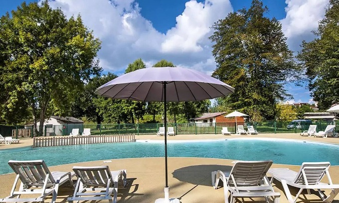 Saint Sozy Casa | Camping Les Borgnes ** - Coco Sweet 2 bedrooms (no bathrooms) 4 people