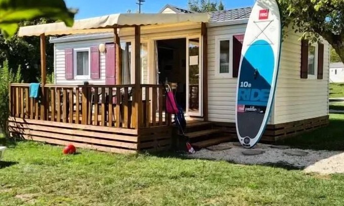 Severac-d'Aveyron Casa | Calquières de camping **** - Casa móvil Happy 3 habitaciones 5 Personas