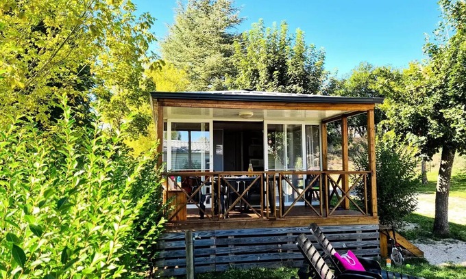 Severac-d'Aveyron Casa | Camping les Calquieres**** - Mobile home Loggia 3 rooms 4 people