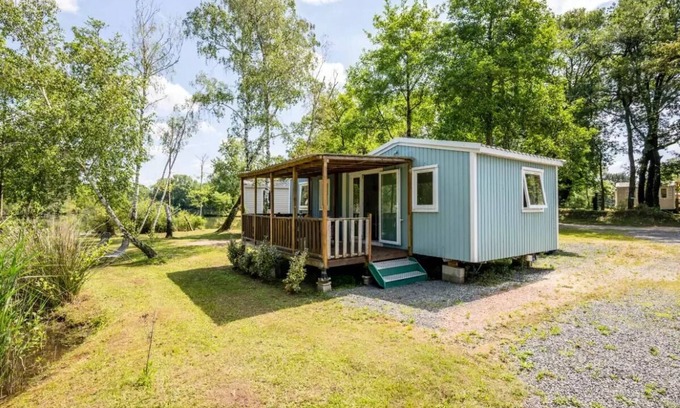 Saint-Sornin Casa | Camping Les Étangs Mina *** - Mobile Home Premium 4 habitaciones 8 personas