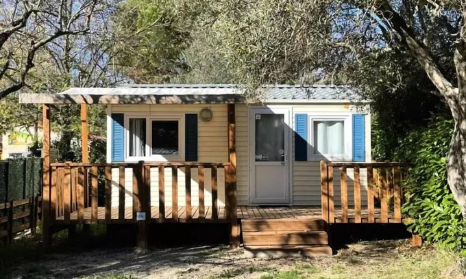Aups Casa | Camping maeva Escapades Saint Lazare *** - Mobil-Home STANDARD 3 Rooms 4 People + TV