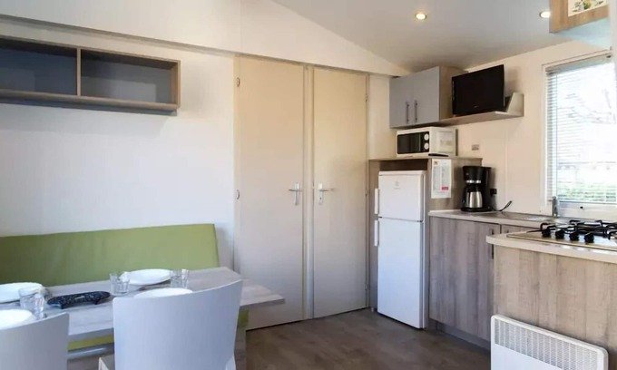 Arles-sur-Tech Casa | Camping Paradis le Vallespir*** - Mobile home Camélia 3 rooms 4/6 people